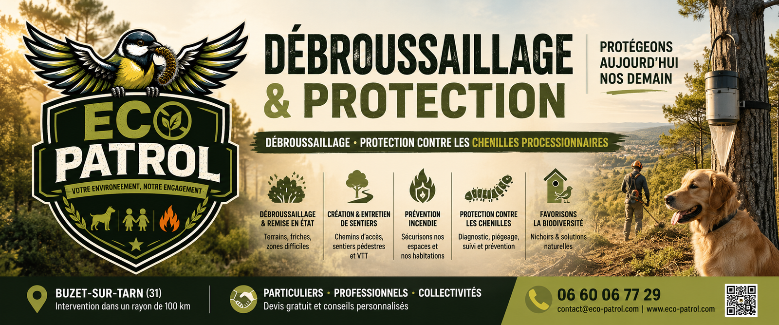 eco patrol debroussaillage 31